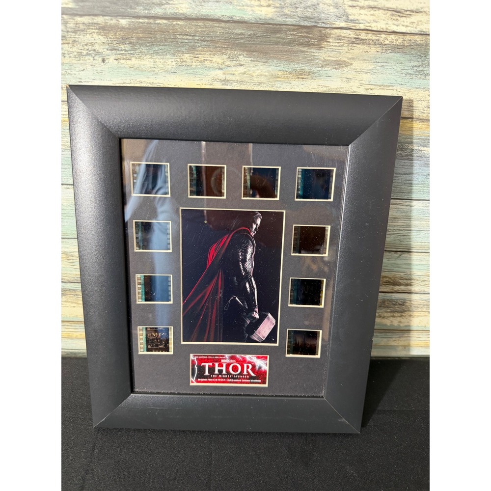 Marvel Thor The Mighty Avenger Film Cell Limited Edition 33/2500 Black Excellent